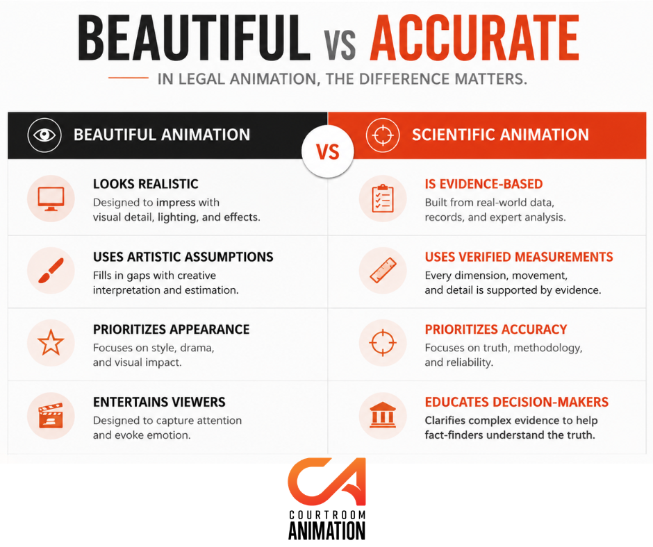 beautiful vs scientific Accuracy